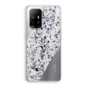CaseCompany Gespikkelde marmer: Oppo A94 5G Transparant Hoesje