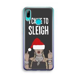 CaseCompany Came To Sleigh: Huawei P Smart (2019) Transparant Hoesje