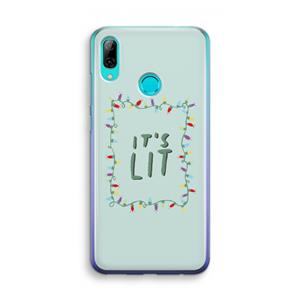 CaseCompany It's Lit: Huawei P Smart (2019) Transparant Hoesje