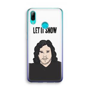 CaseCompany Let It Snow: Huawei P Smart (2019) Transparant Hoesje