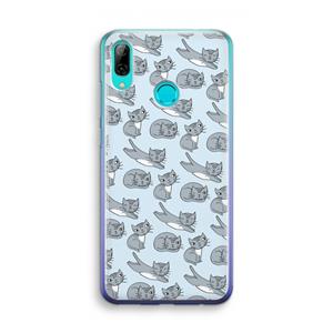 CaseCompany Poezen: Huawei P Smart (2019) Transparant Hoesje