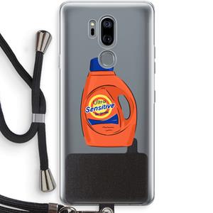 CaseCompany Ultra Sensitive: LG G7 Thinq Transparant Hoesje met koord