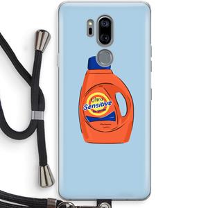 CaseCompany Ultra Sensitive: LG G7 Thinq Transparant Hoesje met koord