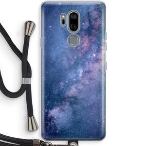 CaseCompany Nebula: LG G7 Thinq Transparant Hoesje met koord