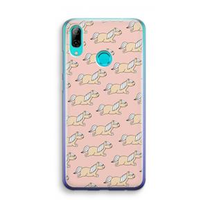 CaseCompany Ponys: Huawei P Smart (2019) Transparant Hoesje