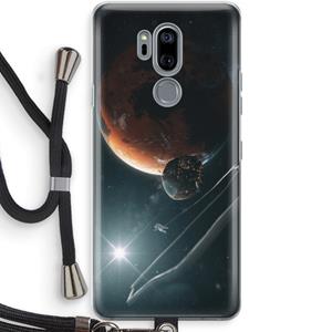 CaseCompany Mars Renaissance: LG G7 Thinq Transparant Hoesje met koord
