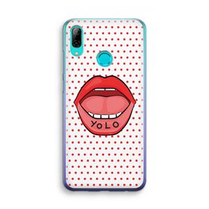 CaseCompany Yolo Denise: Huawei P Smart (2019) Transparant Hoesje