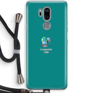 CaseCompany Win98: LG G7 Thinq Transparant Hoesje met koord