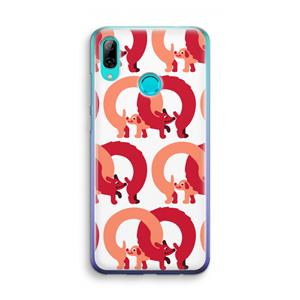 CaseCompany Dogs: Huawei P Smart (2019) Transparant Hoesje