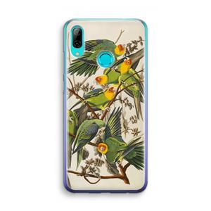 CaseCompany Carolinaparkiet: Huawei P Smart (2019) Transparant Hoesje