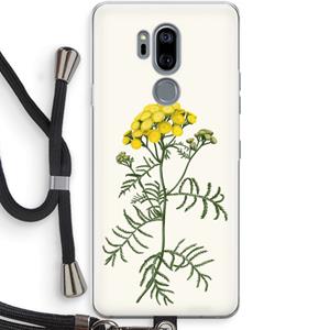 CaseCompany Tansy: LG G7 Thinq Transparant Hoesje met koord
