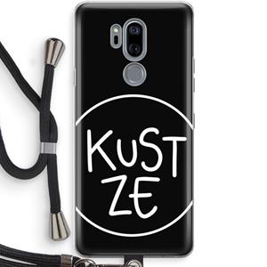 CaseCompany KUST ZE: LG G7 Thinq Transparant Hoesje met koord