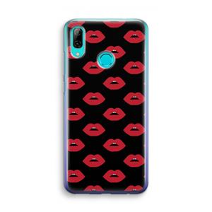 CaseCompany Lips: Huawei P Smart (2019) Transparant Hoesje