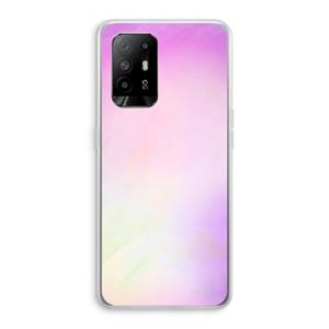 CaseCompany Flow mist pastel: Oppo A94 5G Transparant Hoesje