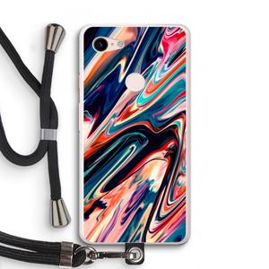 CaseCompany Quantum Being: Pixel 3 XL Transparant Hoesje met koord