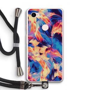 CaseCompany Tuesday Night: Pixel 3 XL Transparant Hoesje met koord