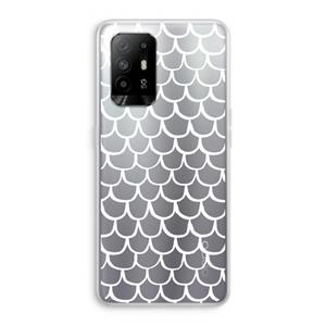 CaseCompany Dakpannetjes: Oppo A94 5G Transparant Hoesje