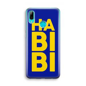 CaseCompany Habibi Blue: Huawei P Smart (2019) Transparant Hoesje