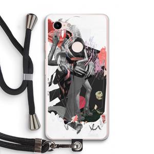 CaseCompany Dissimulation du réel: Pixel 3 XL Transparant Hoesje met koord