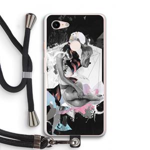 CaseCompany Camouflage de sommeil: Pixel 3 XL Transparant Hoesje met koord