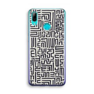 CaseCompany Moroccan Print: Huawei P Smart (2019) Transparant Hoesje