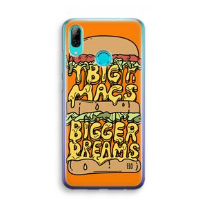 CaseCompany Big Macs Bigger Dreams: Huawei P Smart (2019) Transparant Hoesje