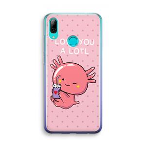 CaseCompany Love You A Lotl: Huawei P Smart (2019) Transparant Hoesje