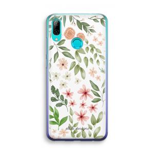 CaseCompany Botanical sweet flower heaven: Huawei P Smart (2019) Transparant Hoesje