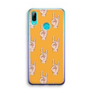 CaseCompany Rock: Huawei P Smart (2019) Transparant Hoesje