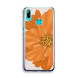 CaseCompany Orange Ellila flower: Huawei P Smart (2019) Transparant Hoesje