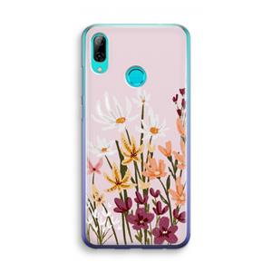 CaseCompany Painted wildflowers: Huawei P Smart (2019) Transparant Hoesje