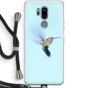 CaseCompany Kolibri: LG G7 Thinq Transparant Hoesje met koord