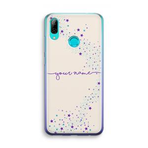 CaseCompany Sterren: Huawei P Smart (2019) Transparant Hoesje