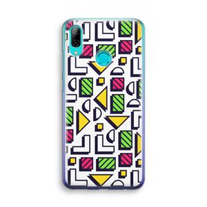 CaseCompany 8-bit N°4: Huawei P Smart (2019) Transparant Hoesje