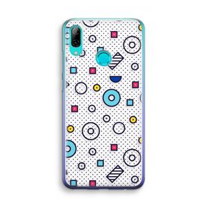 CaseCompany 8-bit N°9: Huawei P Smart (2019) Transparant Hoesje