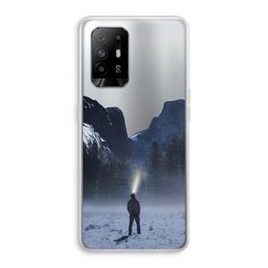 CaseCompany Wanderlust: Oppo A94 5G Transparant Hoesje