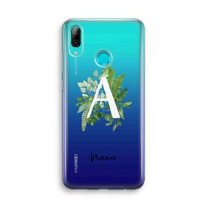 CaseCompany Green Brush: Huawei P Smart (2019) Transparant Hoesje