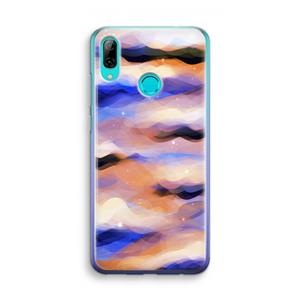 CaseCompany Donkere Wolken: Huawei P Smart (2019) Transparant Hoesje