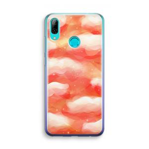CaseCompany Lichte Wolken: Huawei P Smart (2019) Transparant Hoesje