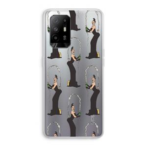 CaseCompany Pop Some Kim: Oppo A94 5G Transparant Hoesje