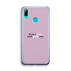CaseCompany uzelf graag zien: Huawei P Smart (2019) Transparant Hoesje