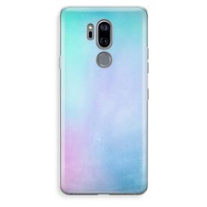 CaseCompany mist pastel: LG G7 Thinq Transparant Hoesje