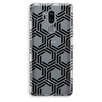 CaseCompany Geometrisch patroon: LG G7 Thinq Transparant Hoesje