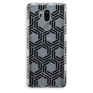 CaseCompany Geometrisch patroon: LG G7 Thinq Transparant Hoesje