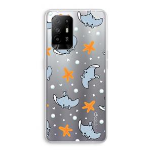 CaseCompany Manta: Oppo A94 5G Transparant Hoesje