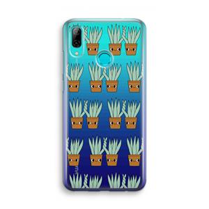 CaseCompany Sansevieria: Huawei P Smart (2019) Transparant Hoesje
