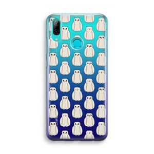 CaseCompany Uilen: Huawei P Smart (2019) Transparant Hoesje