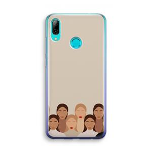 CaseCompany Girls girls girls: Huawei P Smart (2019) Transparant Hoesje