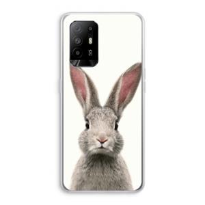 CaseCompany Daisy: Oppo A94 5G Transparant Hoesje