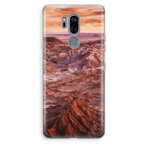 CaseCompany Mars: LG G7 Thinq Transparant Hoesje